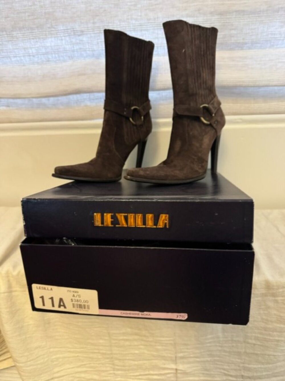 Le Silla suede boots